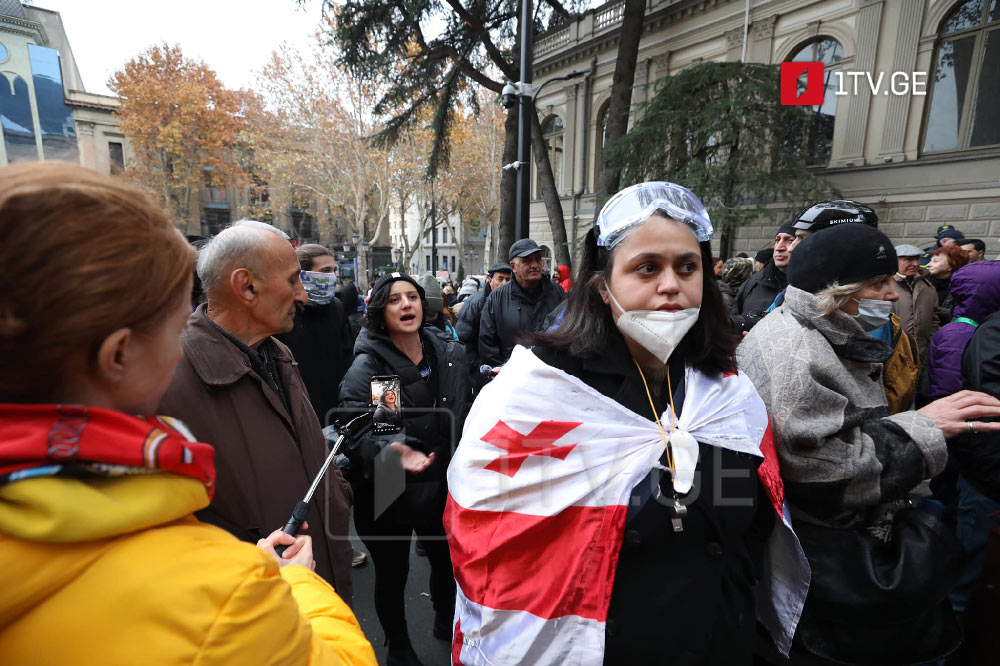 Gürcüstanda seçkilərin nəticələrinə etirazlar