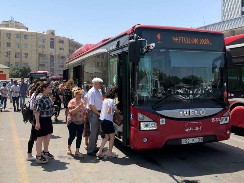 Avtobusların dayanacaq yeri müvəqqəti dəyişdirilib - RƏSMİ