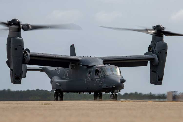 ABŞ V-22 Osprey uçuşlarını təhlükəsizlik səbəbindən dayandırıb