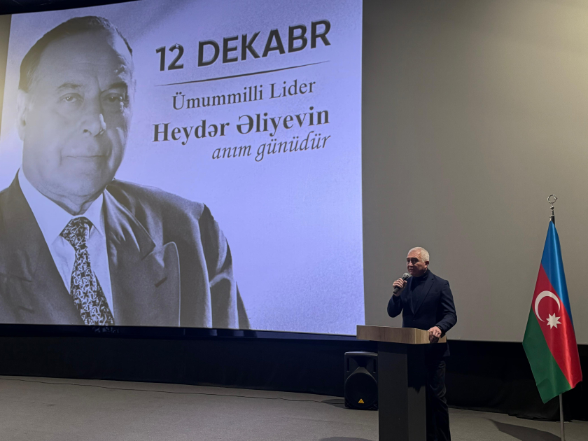 Laçında “Heydər Əliyev. Zamanın fövqündə” sənədli filmi nümayiş olunub