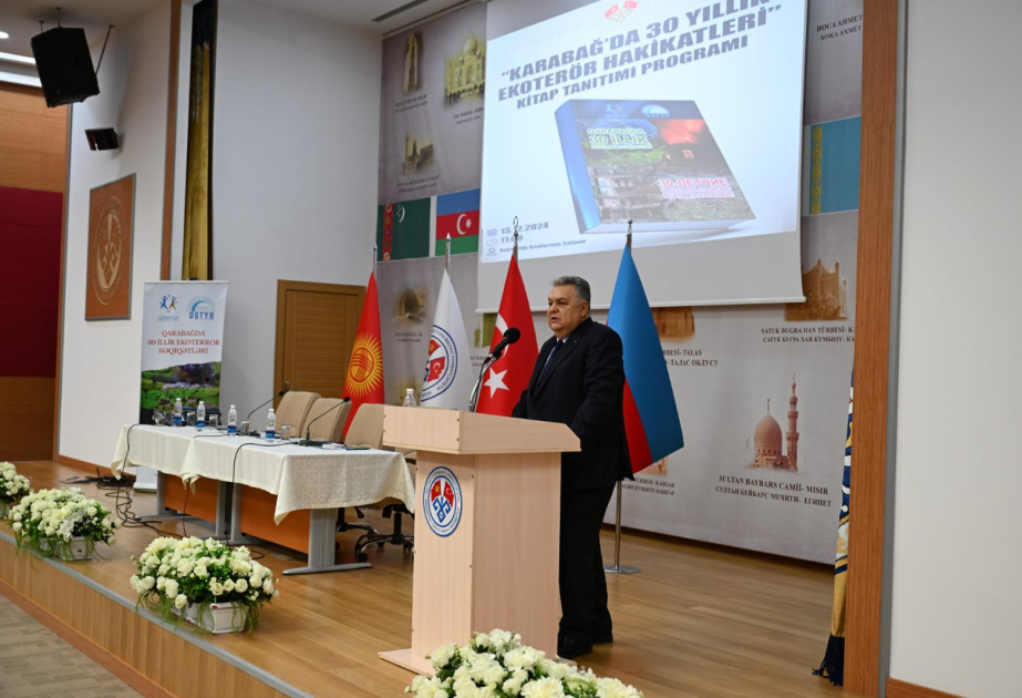 Qırğızıstan-Türkiyə Manas Universitetində Qarabağla bağlı tədbir keçirilib