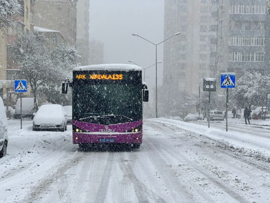 Bu gecə yollar buz bağlayacaq - XƏBƏRDARLIQ