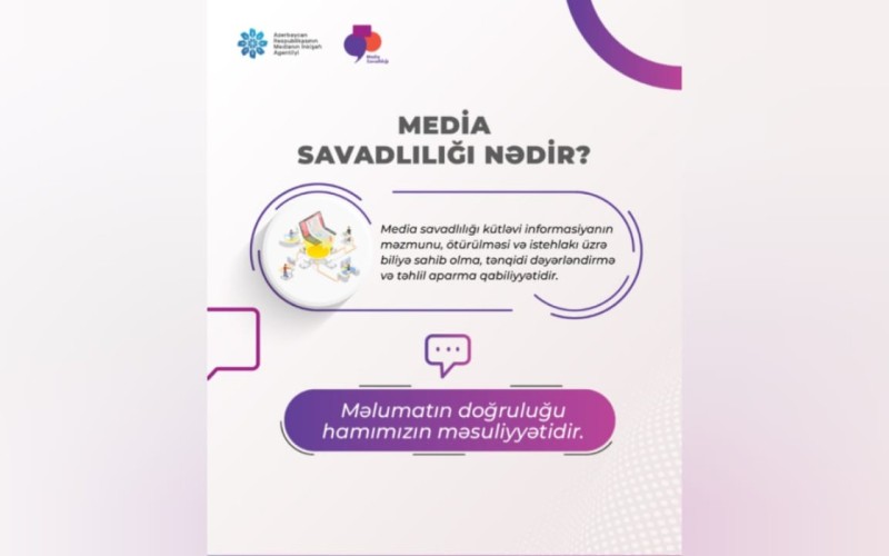 Nicat Məmmədli: Media savadlılığı yalnız saxta xəbərləri tanımaqdan ibarət deyil