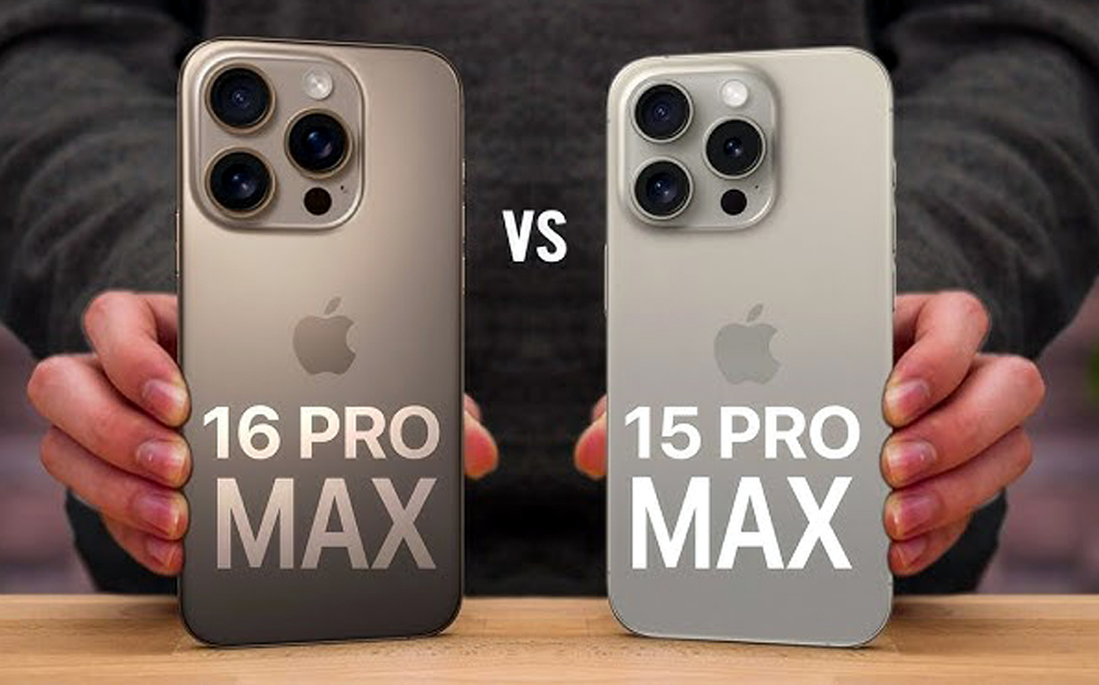 "iPhone 16 Pro Max" və "iPhone 15 Pro Max" müqayisəsi