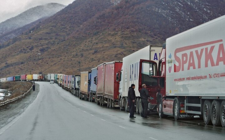 Rusiya-Gürcüstan sərhədində yollar bağlıdır