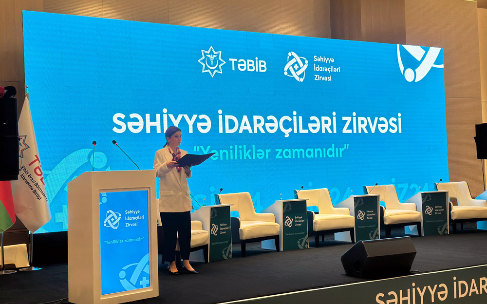 Bakıda “Səhiyyə İdarəçiləri Zirvəsi 2024” başlayıb