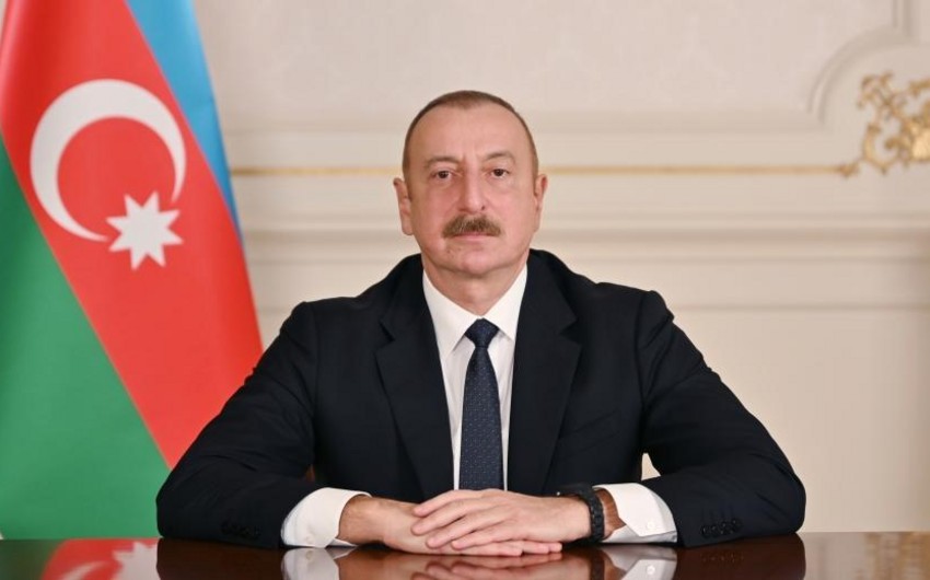 İlham Əliyev Ərdoğana təşəkkür edib