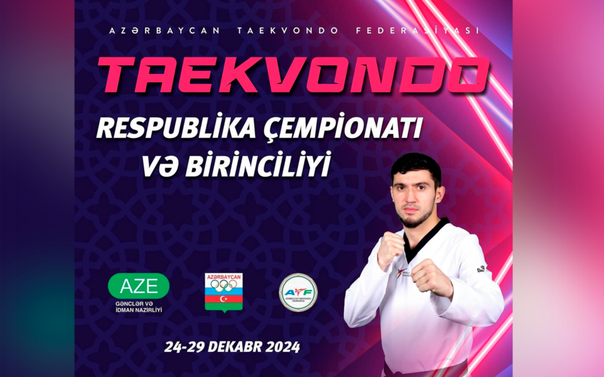 Taekvondo üzrə ölkə çempionatı keçiriləcək