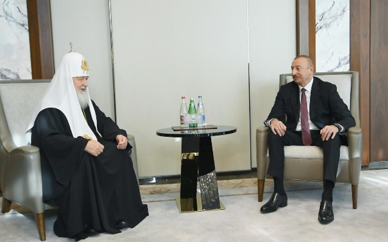 Rusiya patriarxı Kirill Prezident İlham Əliyevə zəng edib