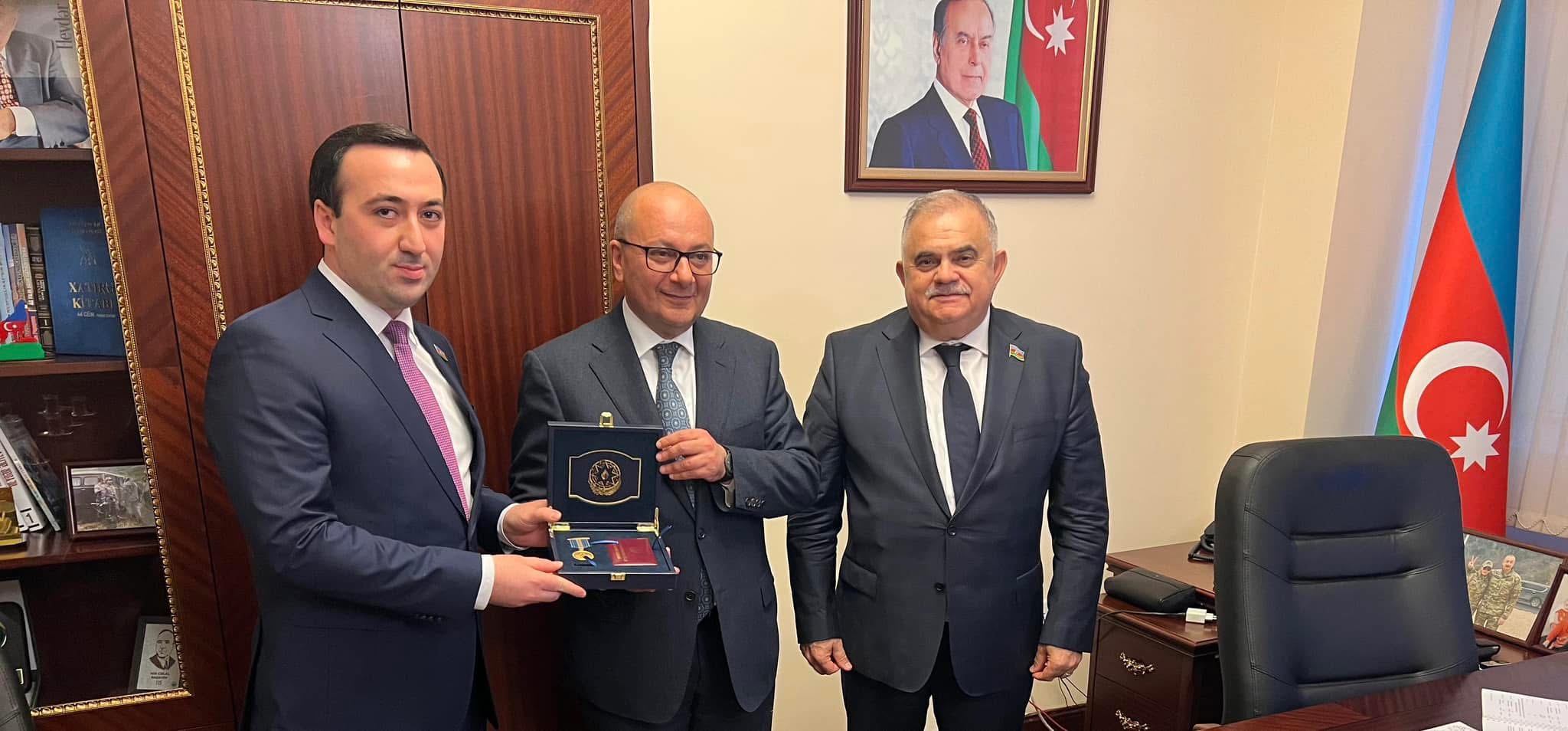 Mahir Süleymanlı  yubiley medalı ilə təltif edilib