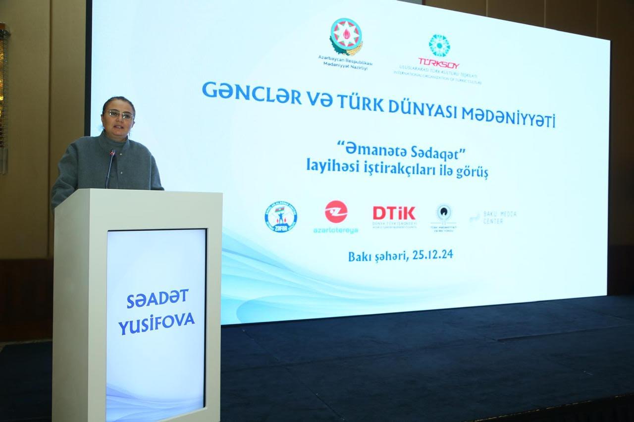 “Gənclər və Türk Dünyası Mədəniyyəti” adlı tədbir keçirilib