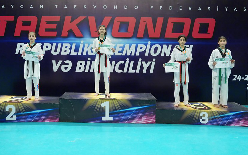 Taekvondo üzrə Azərbaycan çempionatı və birinciliyinin qalibləri müəyyənləşib