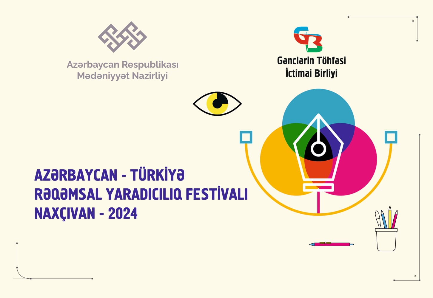 “Azərbaycan-Türkiyə Rəqəmsal Yaradıcılıq Forumu - Naxçıvan 2024” keçiriləcək