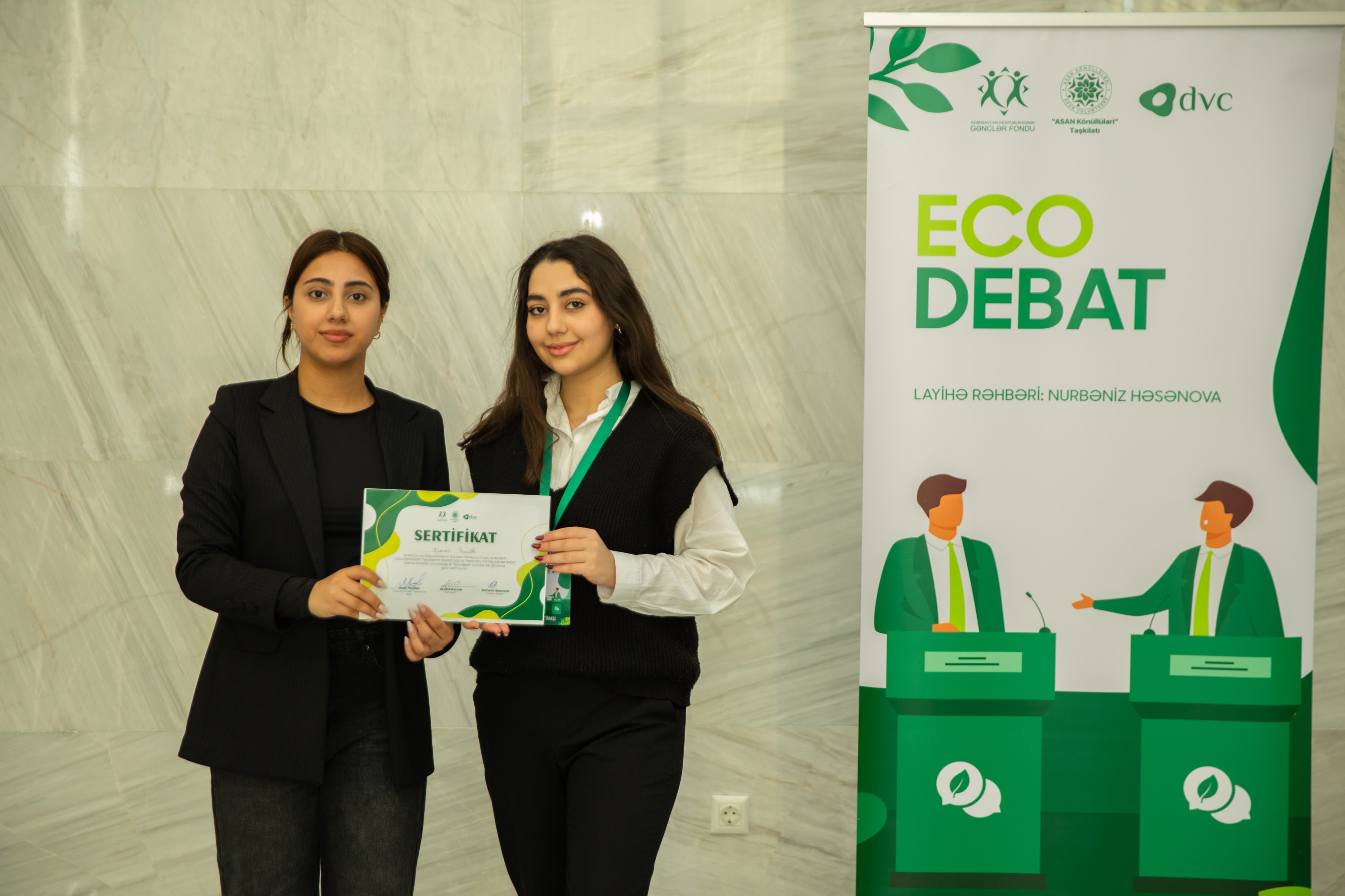 "Eco Debat" layihəsi keçirildi - FOTOLAR