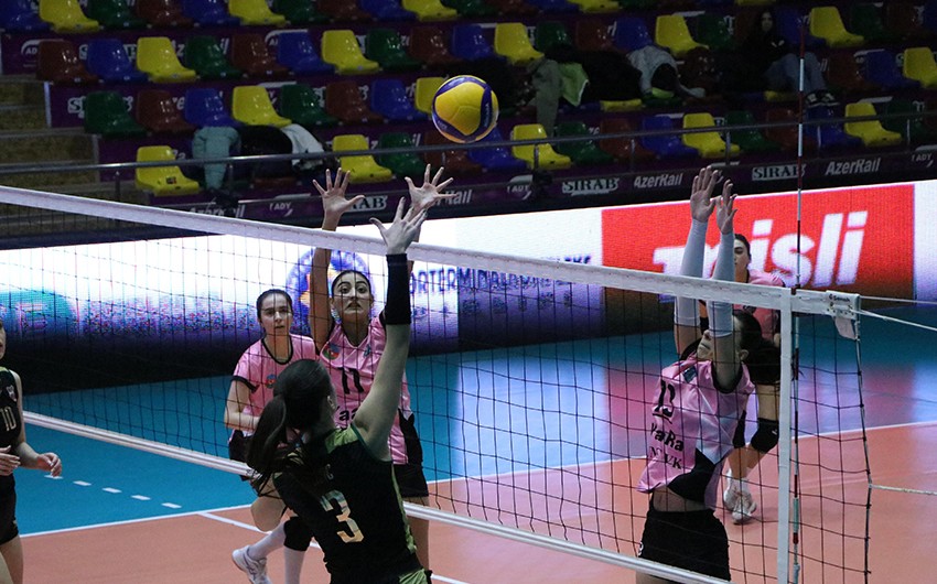 Qadın voleybolçularımızdan uğurlu PERFORMANS