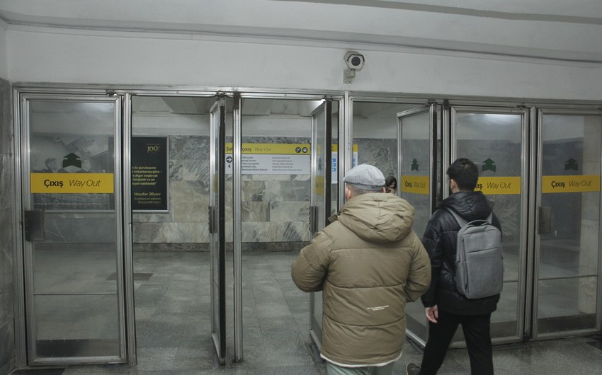 Bakı metropolitenində stansiyaların çıxışları nömrələnir