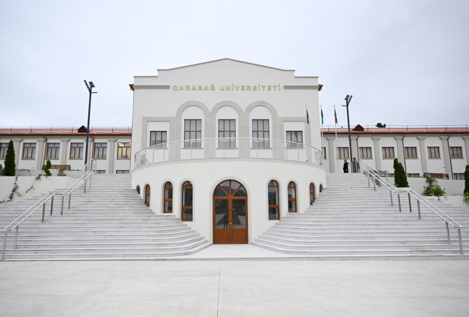 Qarabağ Universitetinin yeni korpusları yaradılır