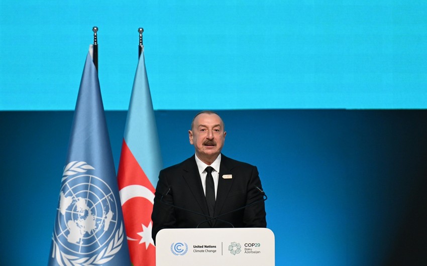 Bakıda COP29-un Liderlər Sammitinin açılış mərasimi keçirilib