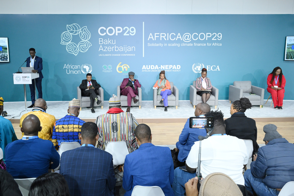 COP29 çərçivəsində Pan-Afrika İqlim Ədalət Alyansının konfransı keçirilib 