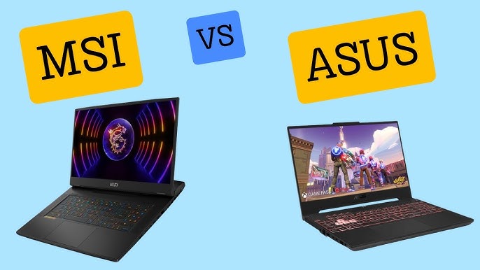 "MSI" və "ASUS" noutbukları: Hansını seçməli?