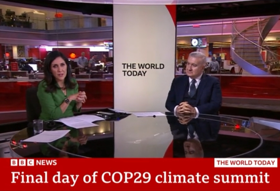 Azərbaycan səfiri BBC-nin efirində COP29-dan danışıb