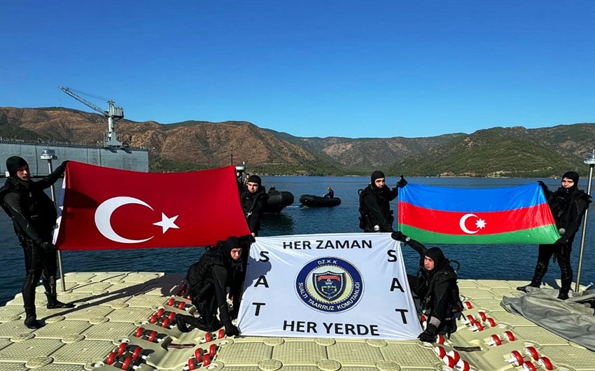 Türkiyə və Azərbaycan hərbçiləri tapşırığı uğurla yerinə yetiriblər