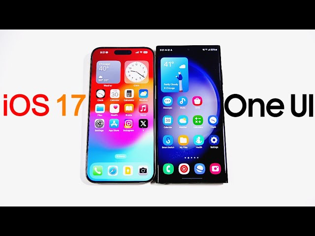 "Samsung" One UI və "Apple" iOS: mobil əməliyyat sistemlərinin müqayisəsi