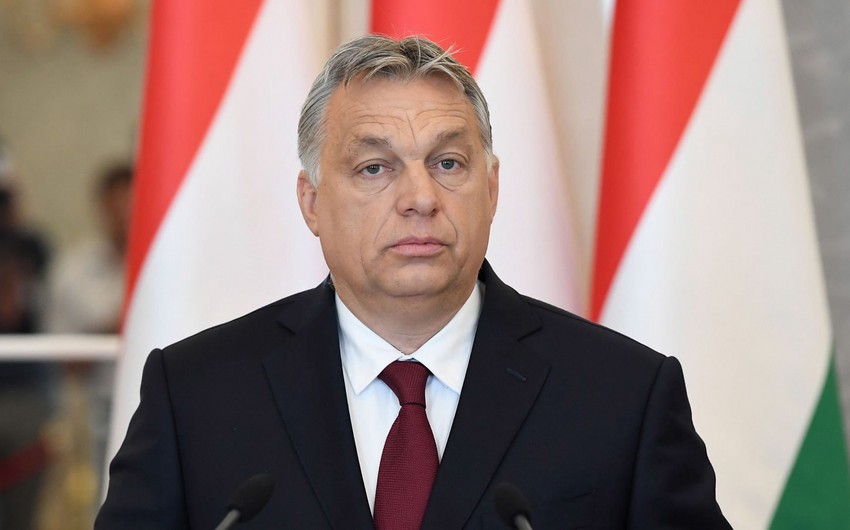 Orban: Rusiyaya qarşı sanksiyalar ləğv edilməlidir