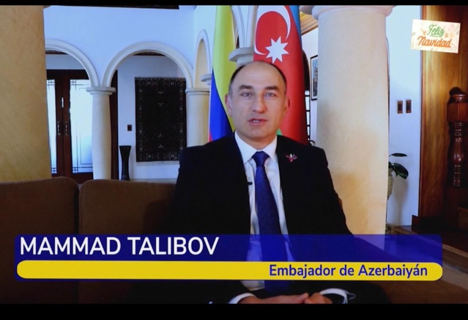 Kolumbiya televiziyası Azərbaycanın humanitar yardımı barədə süjet hazırlayıb