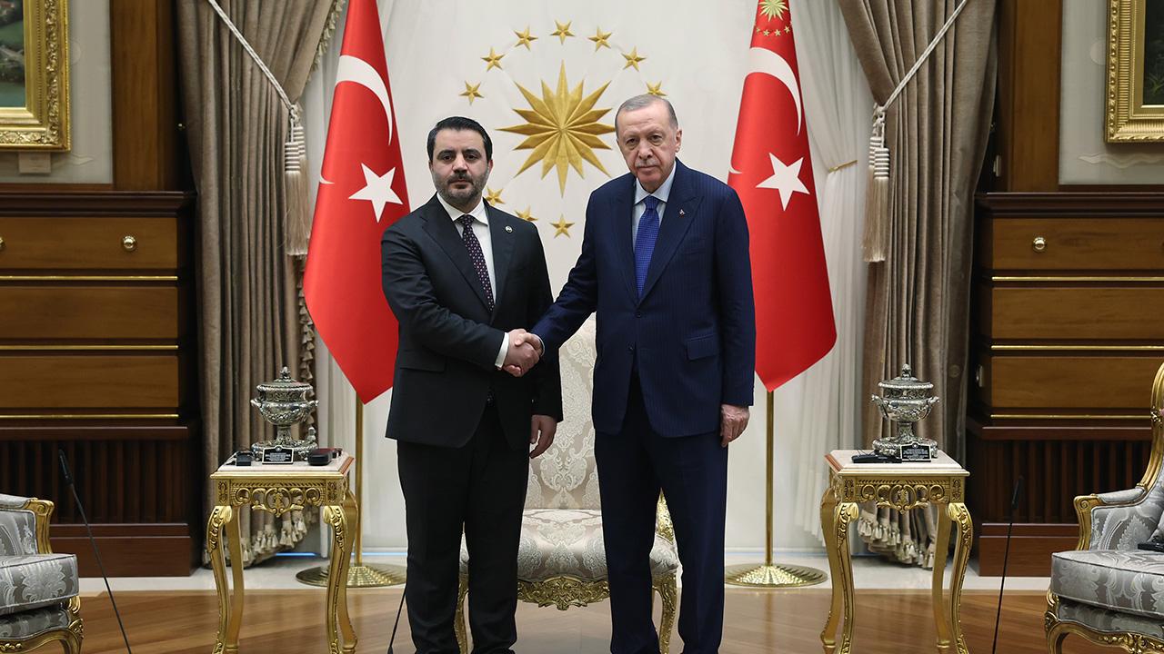 Ərdoğan Suriya XİN başçısını qəbul edib