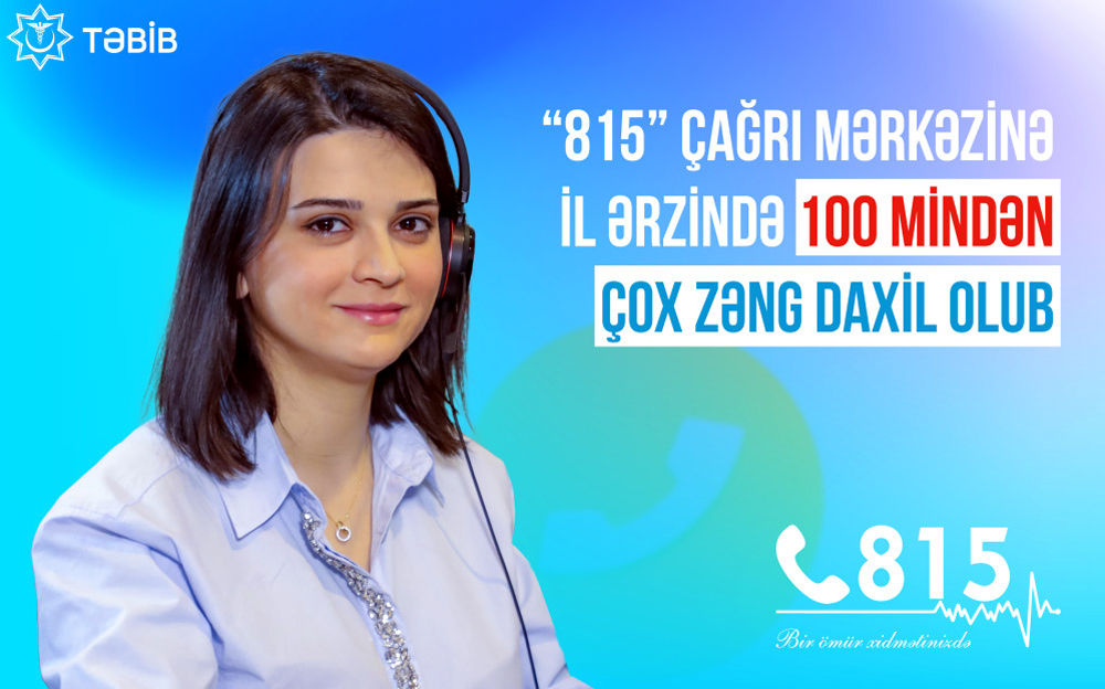 TƏBİB-in Çağrı Mərkəzinə il ərzində 100 mindən çox zəng daxil olub