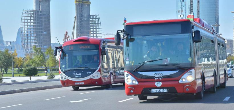 Sabah Bakıda bəzi müntəzəm marşrutların hərəkəti dəyişdiriləcək