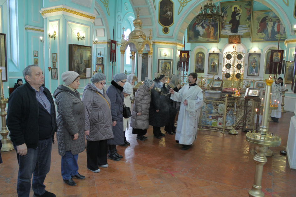 Gəncədəki Nevski adına Rus Pravoslav kilsəsində tədbir keçirilib