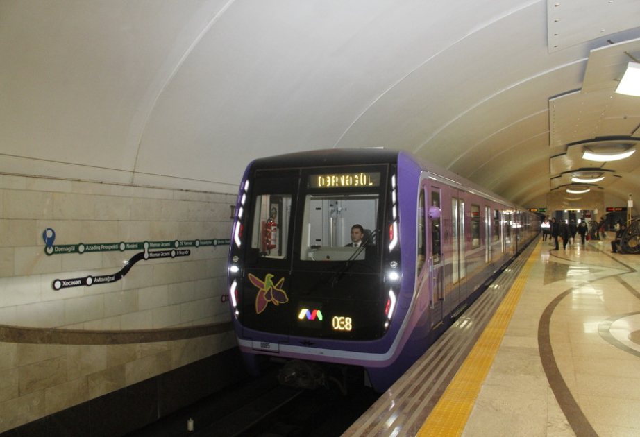 Metronun "Xətai" stansiyasında insident