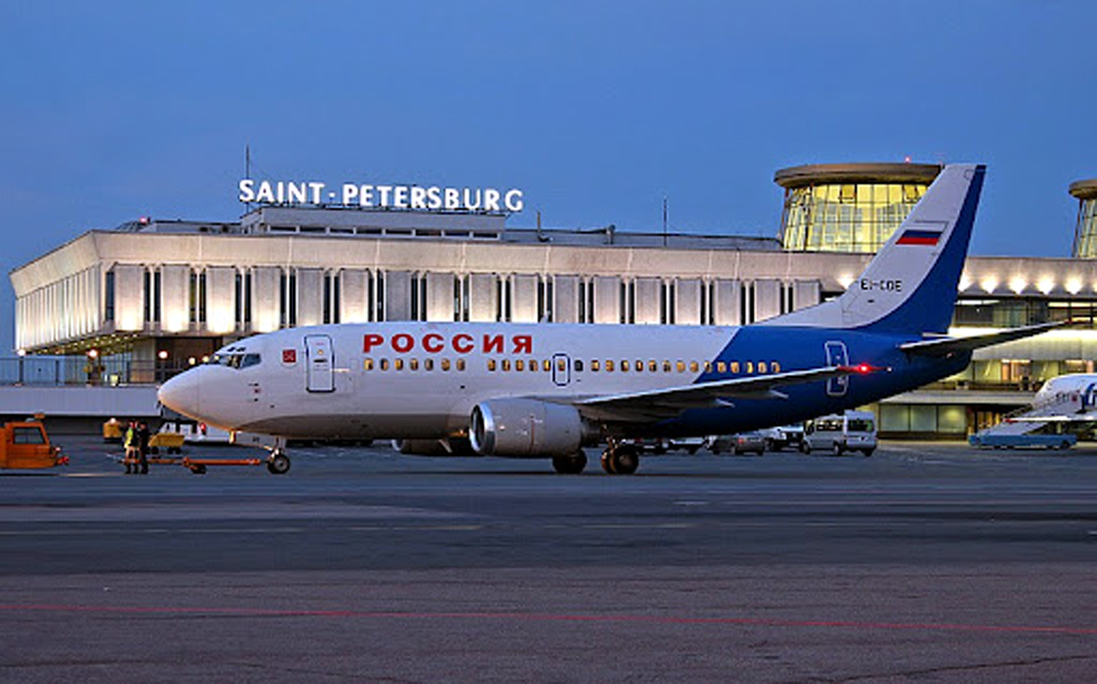  Pulkova aeroportunda uçuşlar dayandırılıb