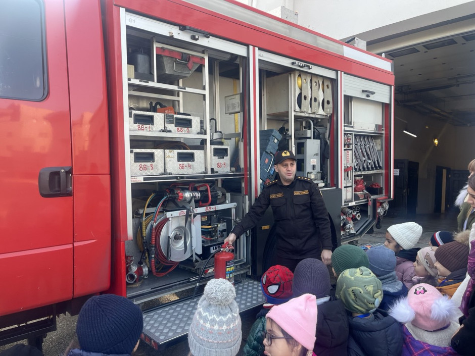 FHN-in Dövlət Yanğından Mühafizə Xidməti “açıq qapı” günü keçirib