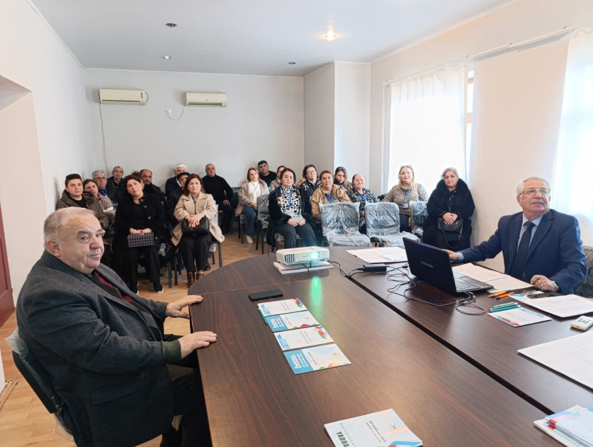 Qaradağ seçki dairəsi üzrə növbəti treninqlər təşkil olunub