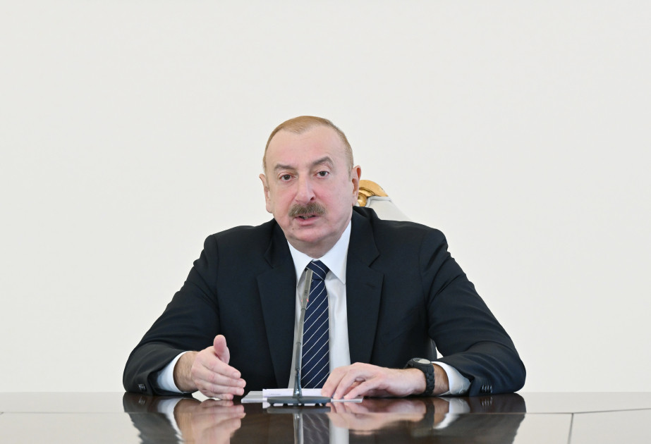 İlham Əliyev: Bu gün Azərbaycan Avrasiyanın əvəzolunmaz nəqliyyat mərkəzlərindən biridir