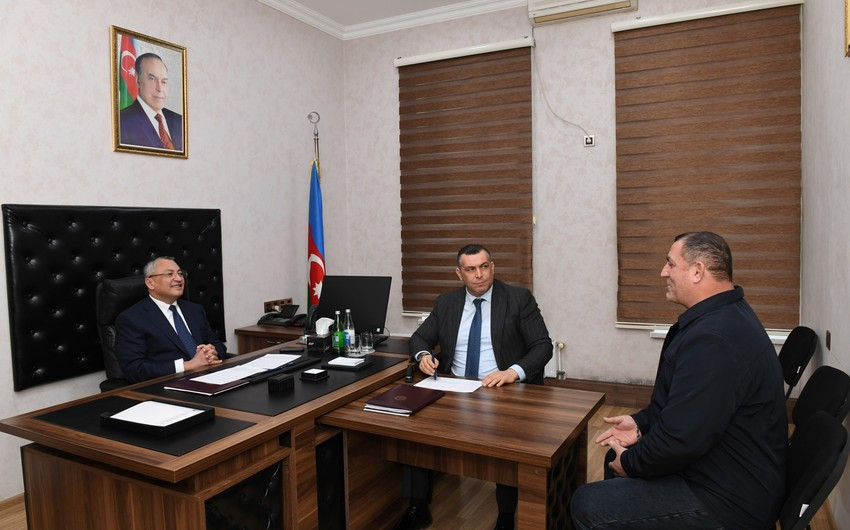 Rövşən Rzayev qəbul keçirib