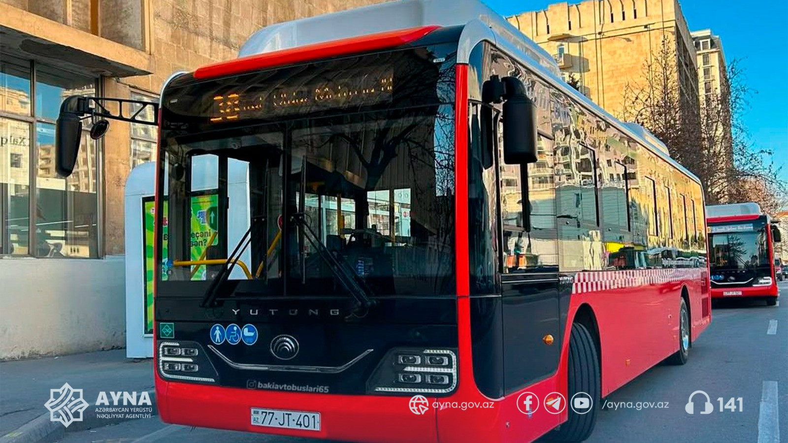 Bakıda bu marşrtun avtobusları yenilənir