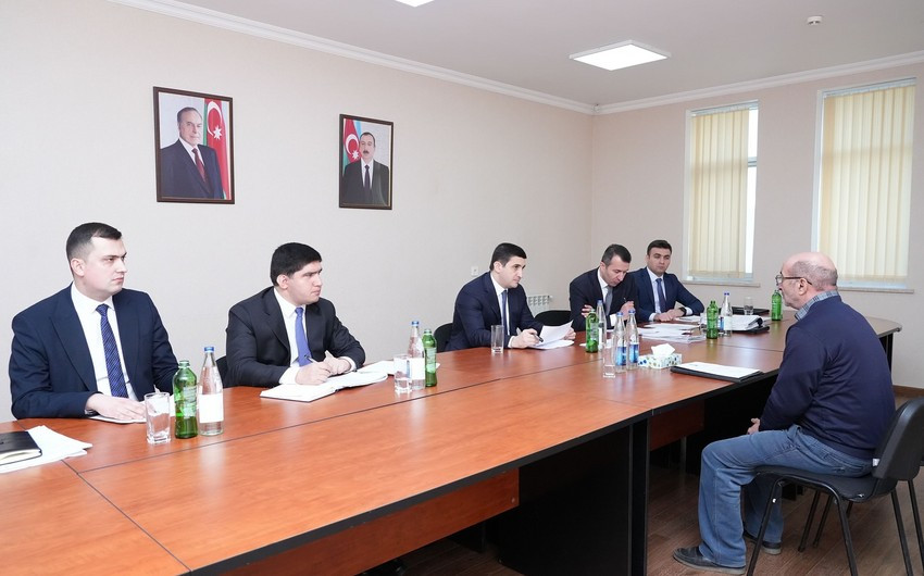 Ədliyyə naziri qəbul keçirib