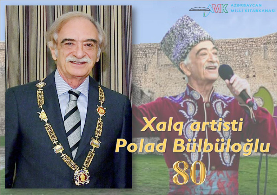 Milli Kitabxanada “Xalq artisti Polad Bülbüloğlu” adlı sərgi istifadəçilərə təqdim olunub