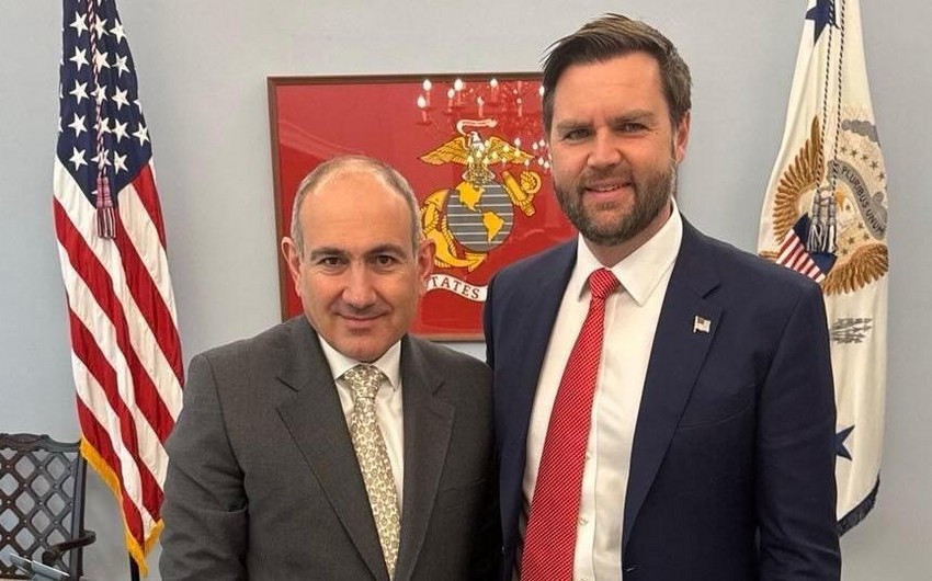 Ceyms Devid Vens və Paşinyan görüş keçirib