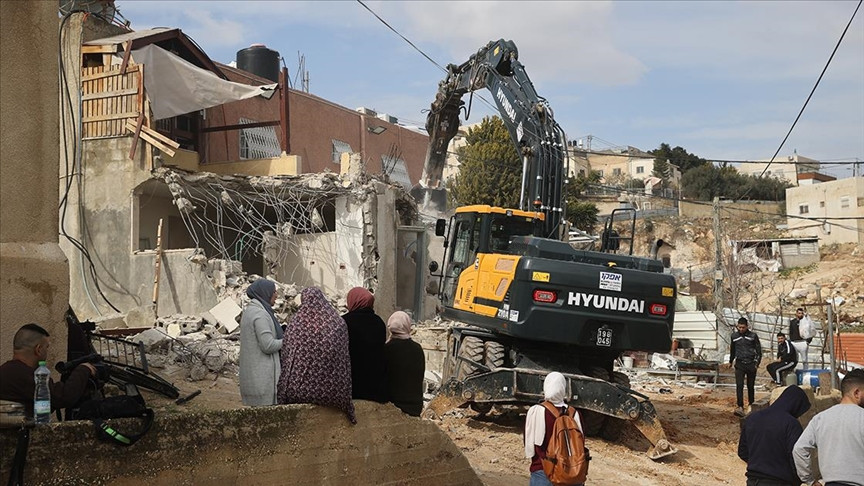İsrail Qərbi Şəriədə 10 evi dağıdıb