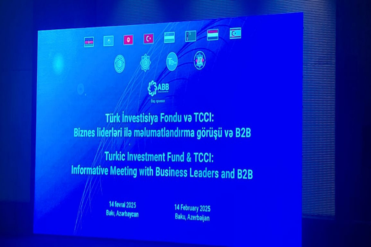 Türk İnvestisiya Fondu və TCCİ Anlaşma Memorandumu imzalayıb