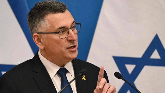 Gideon Saar: "Fələstin adlandırdığınız torpaq İsrail torpağıdır"