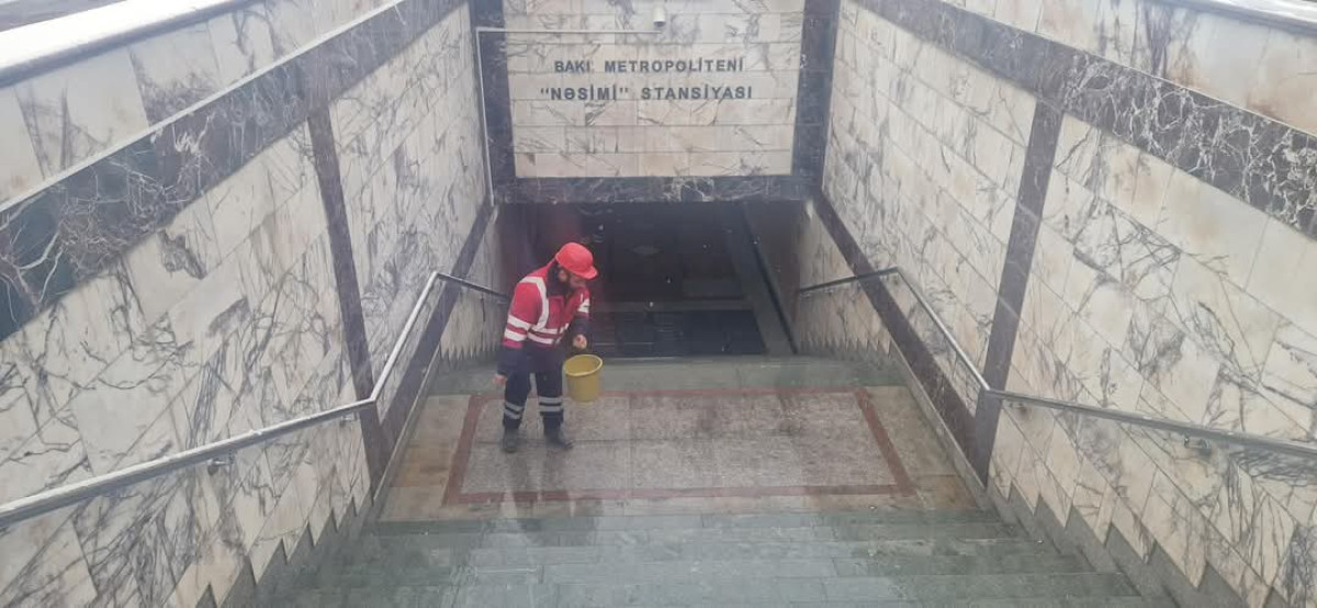 Bakı metrosu gücləndirilmiş iş rejimində çalışır