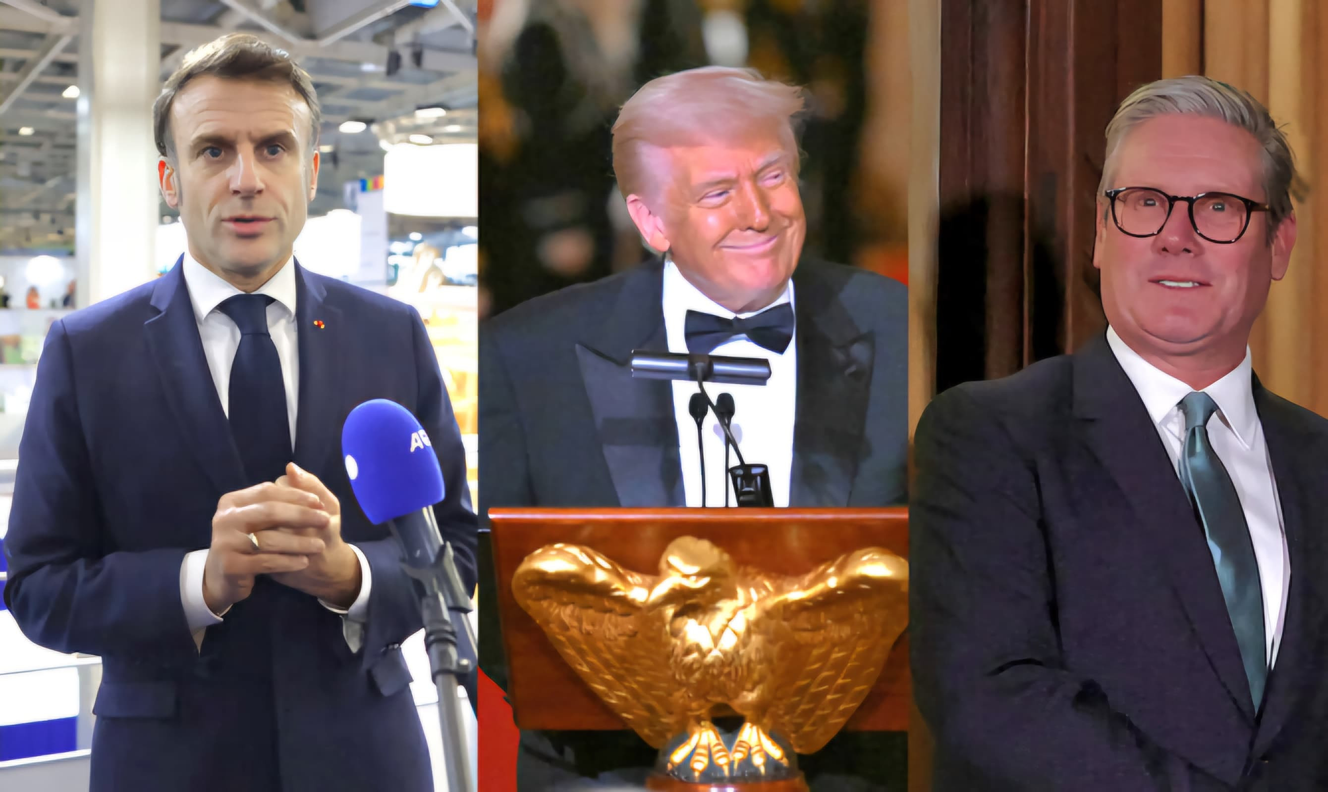 Makron və Starmer Trampa Ukrayna ilə bağlı çağırış edib
