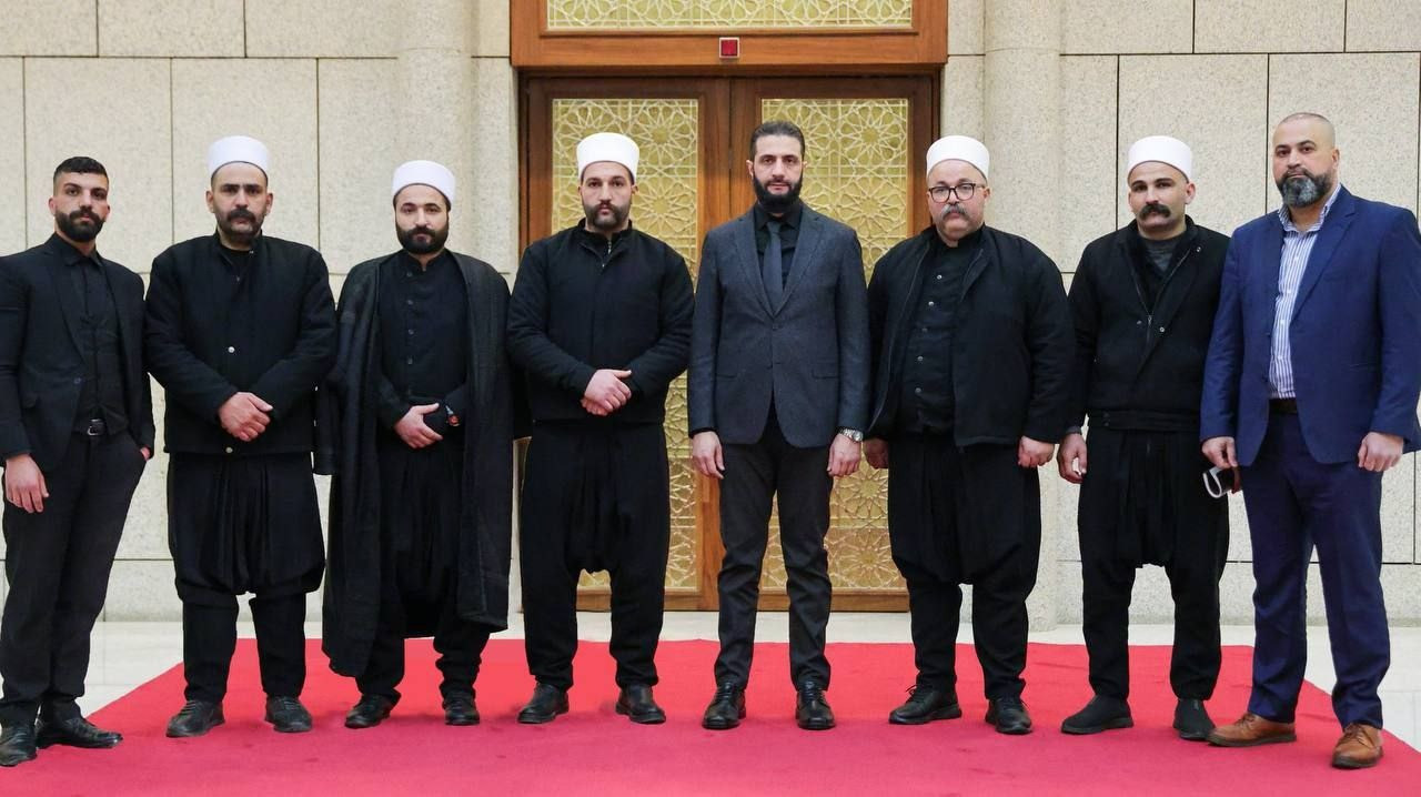 Suriyanın yeni lideri Əhməd əş-Şaraa druz liderləri ilə görüşdü