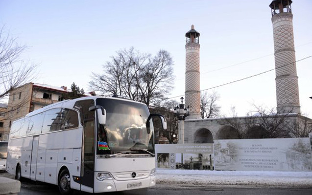 Sabah Gəncədən Şuşaya avtobus reysi istifadəyə veriləcək